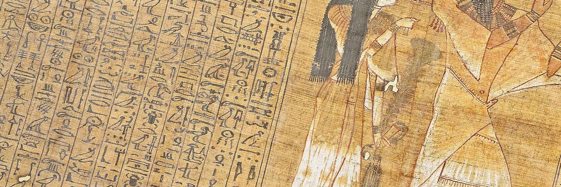 <i>“One of only four surviving books of the dead on papyrus”</i>