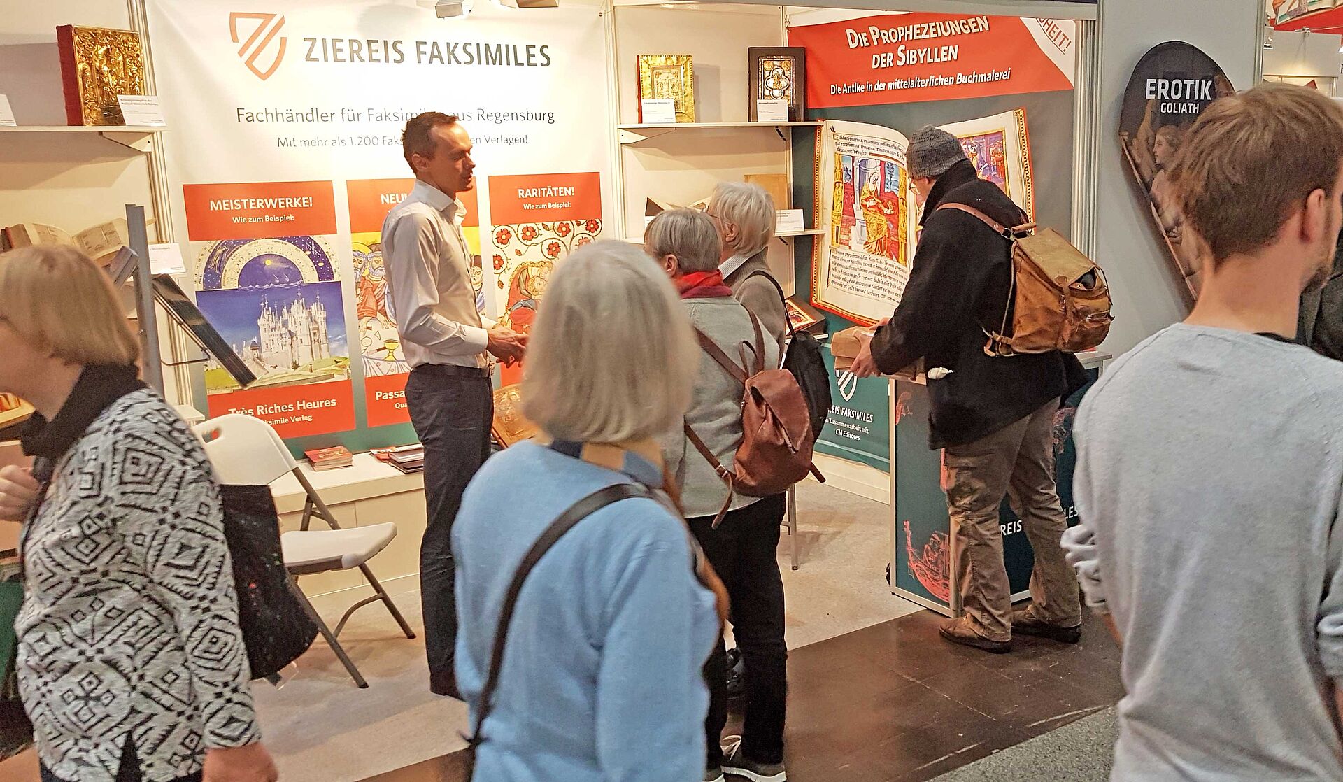 Ziereis Facsimiles Leipzig Book Fair 2018