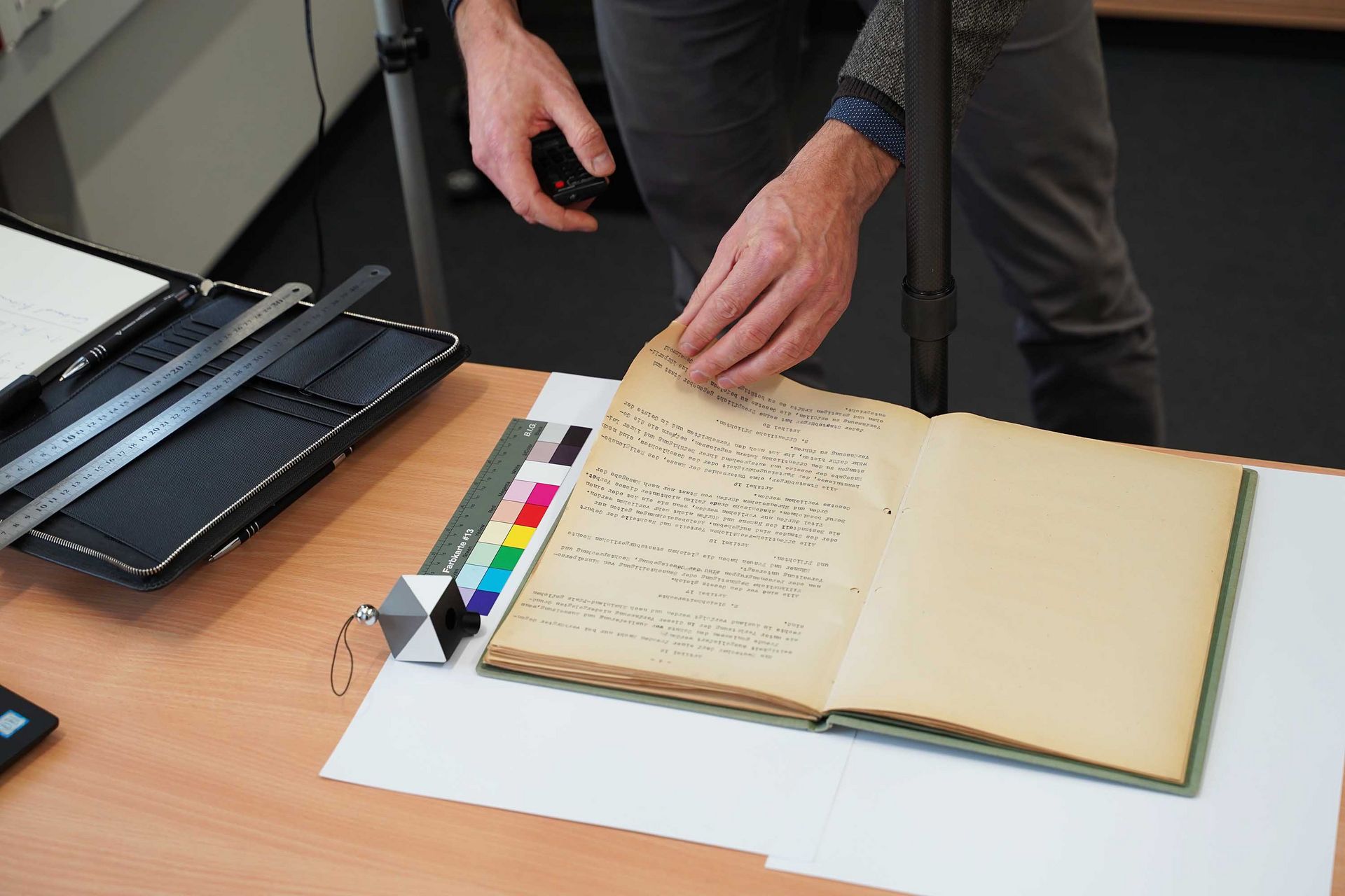 The original of the constitution is only taken out of the safe every 5 years for the swearing-in of the president of the state parliament