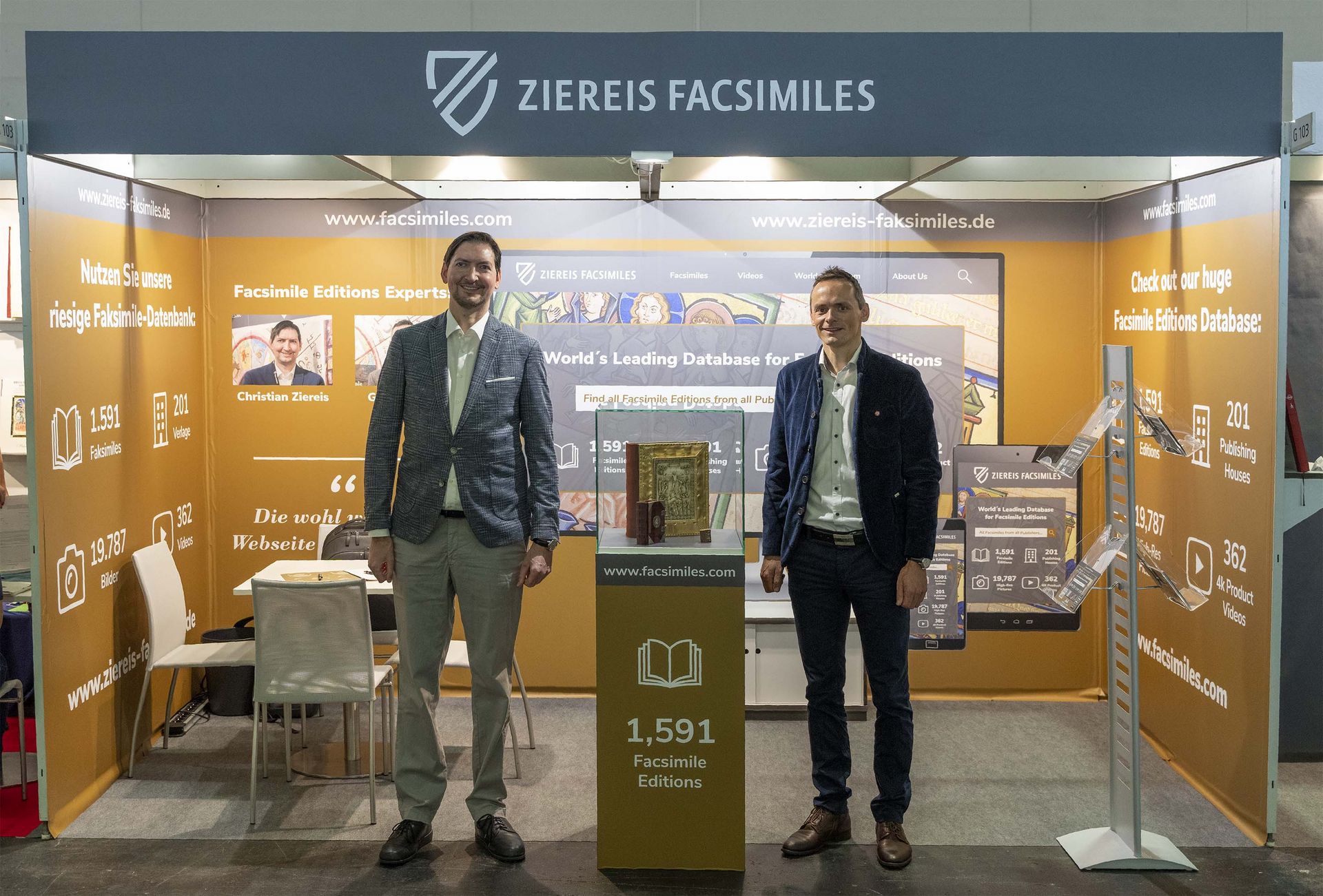 Ziereis Facsimiles at the 2021 Frankfurt Book Fair Ziereis Facsimiles at the 2021 Frankfurt Book Fair