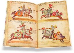 Tournament Book of the Kraichgau Knight Community – Belser Verlag – Cod. Vat. Rossi. 711 – Biblioteca Apostolica Vaticana (Vatican City, State of the Vatican City)