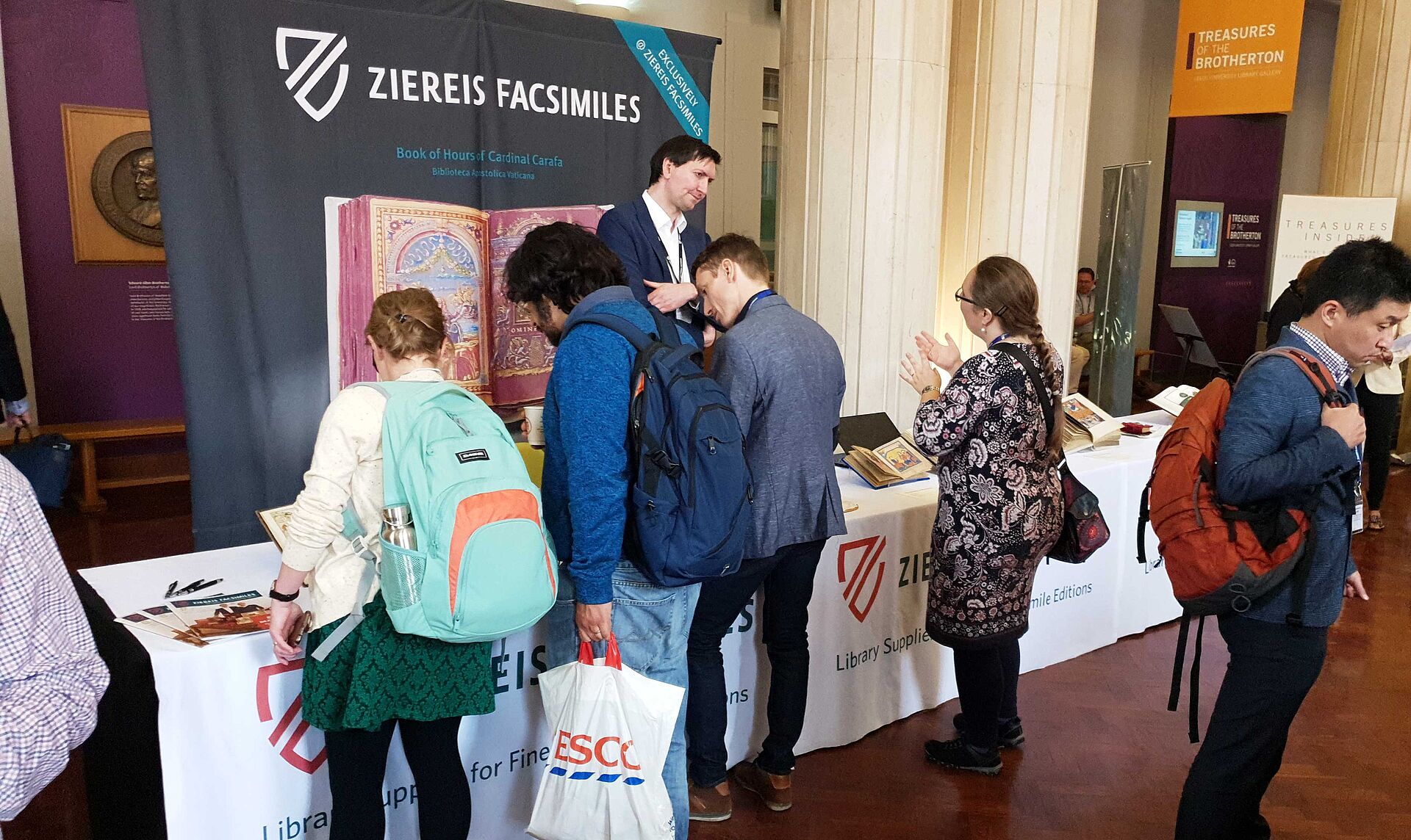 Of course, our stand is always well attended