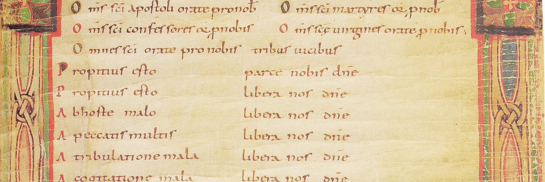 <i>“The only surviving scroll of the Carolingian period”</i>