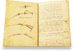 Leonardo da Vinci: Codex on the Flight of Birds – Collezione Apocrifa Da Vinci – Ms Varia 95 – Biblioteca Reale di Torino (Turin, Italy)