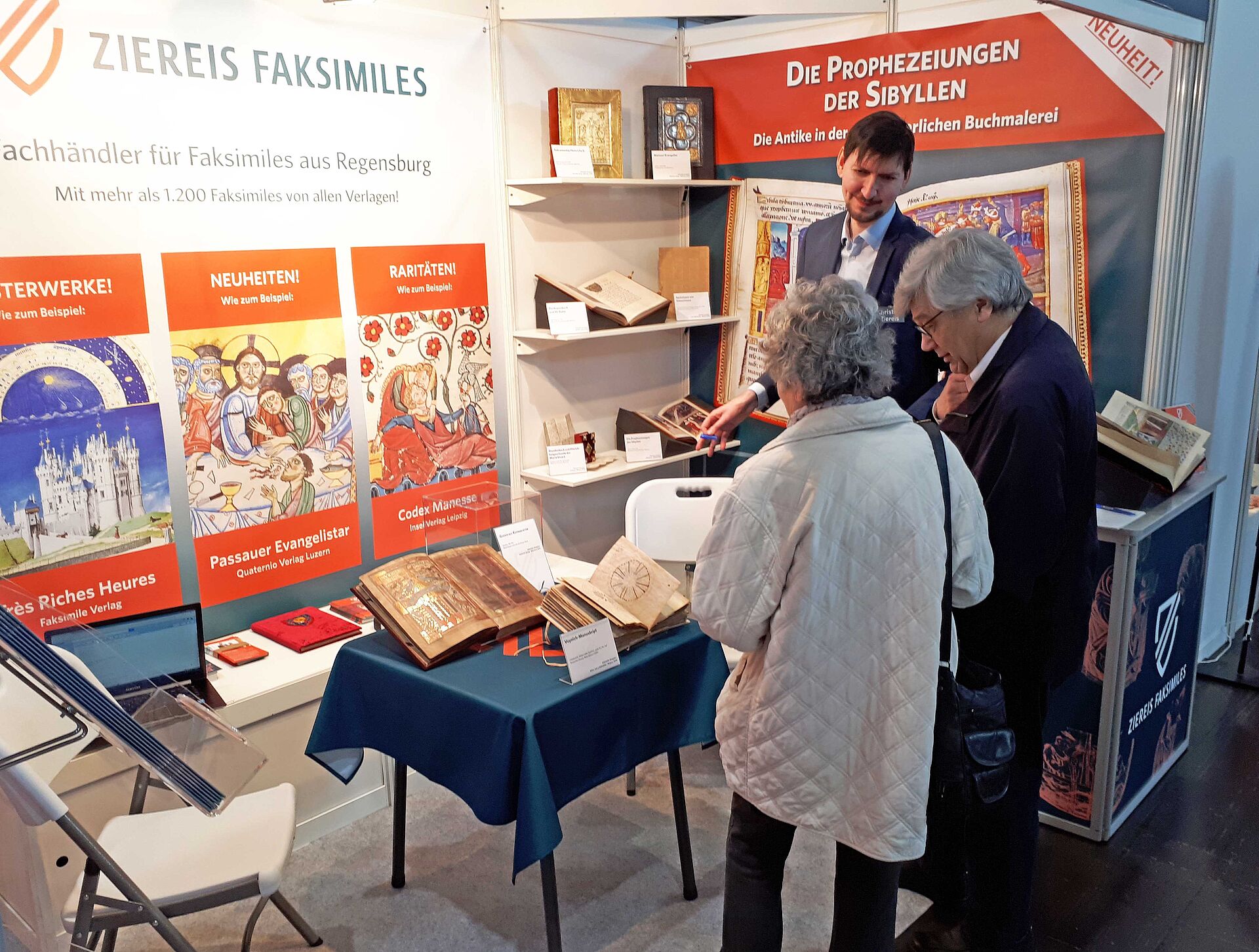 Ziereis Facsimiles Leipzig Book Fair 2018
