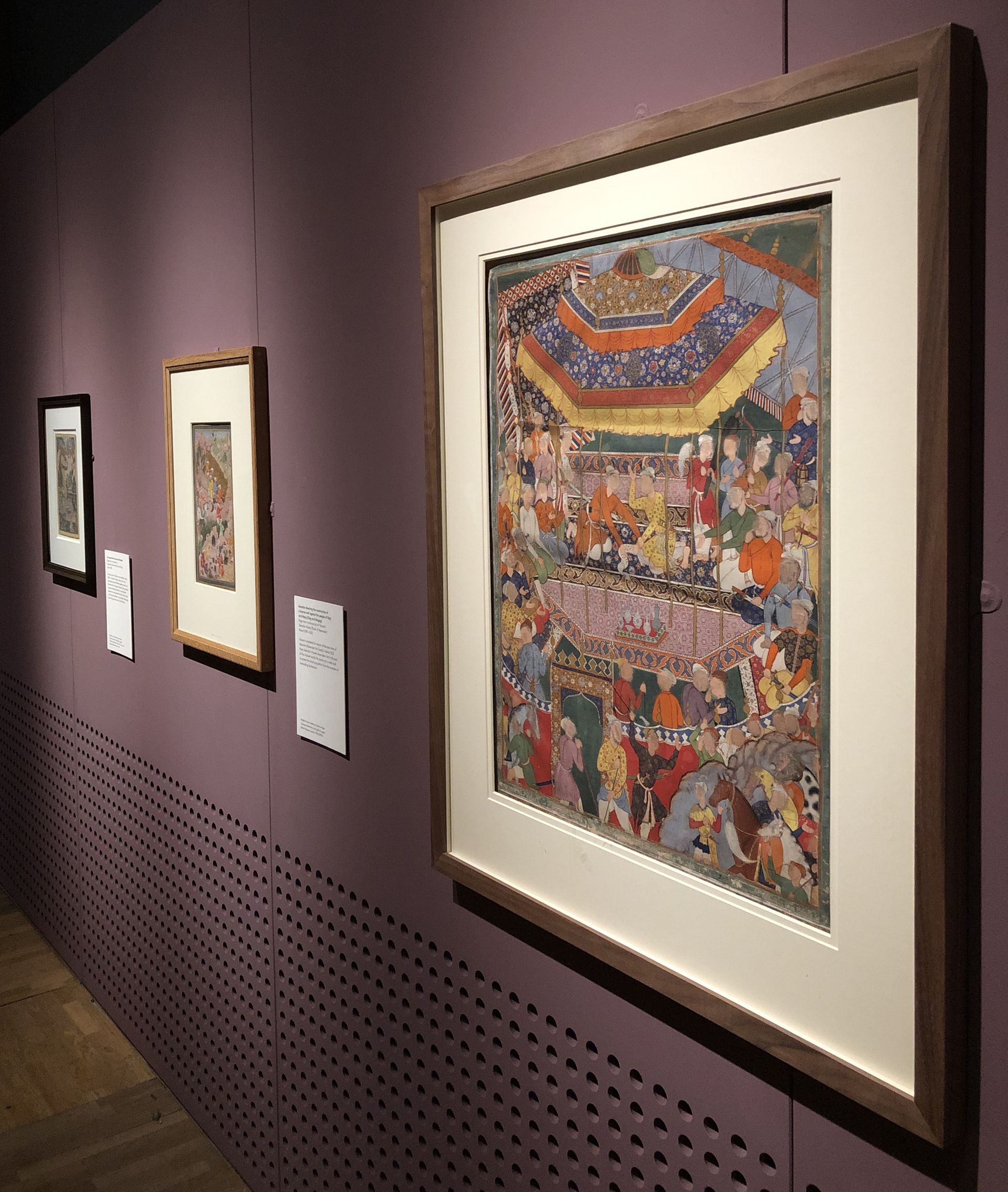 Pages from the Hamza-Nama (original manuscript) Pages from the Hamza-Nama (original manuscript)