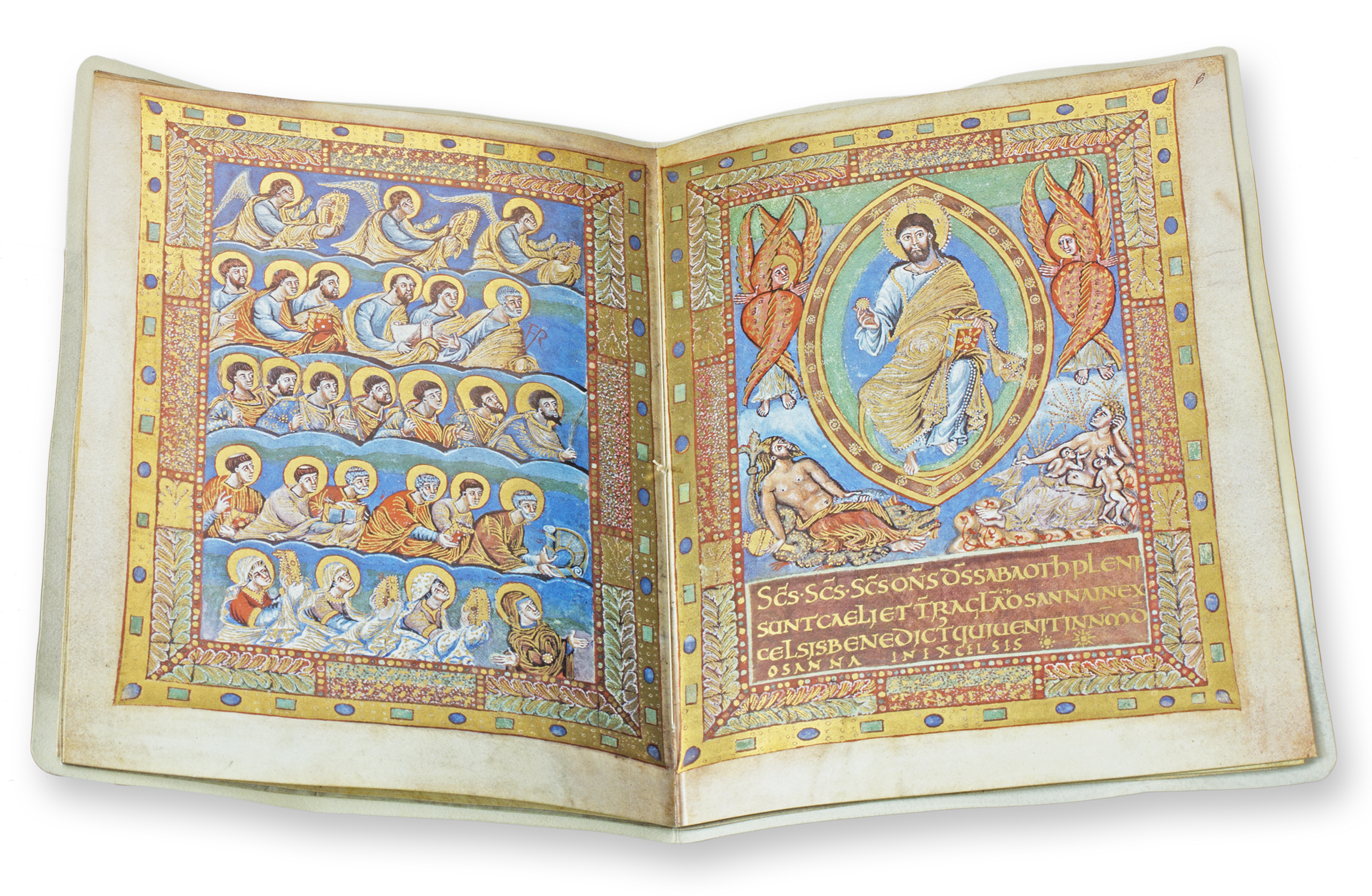 The Saints Worship Christ as the Ruler of All in the Sacramentary of Charles the Bald The Saints Worship Christ as the Ruler of All in the Sacramentary of Charles the Bald