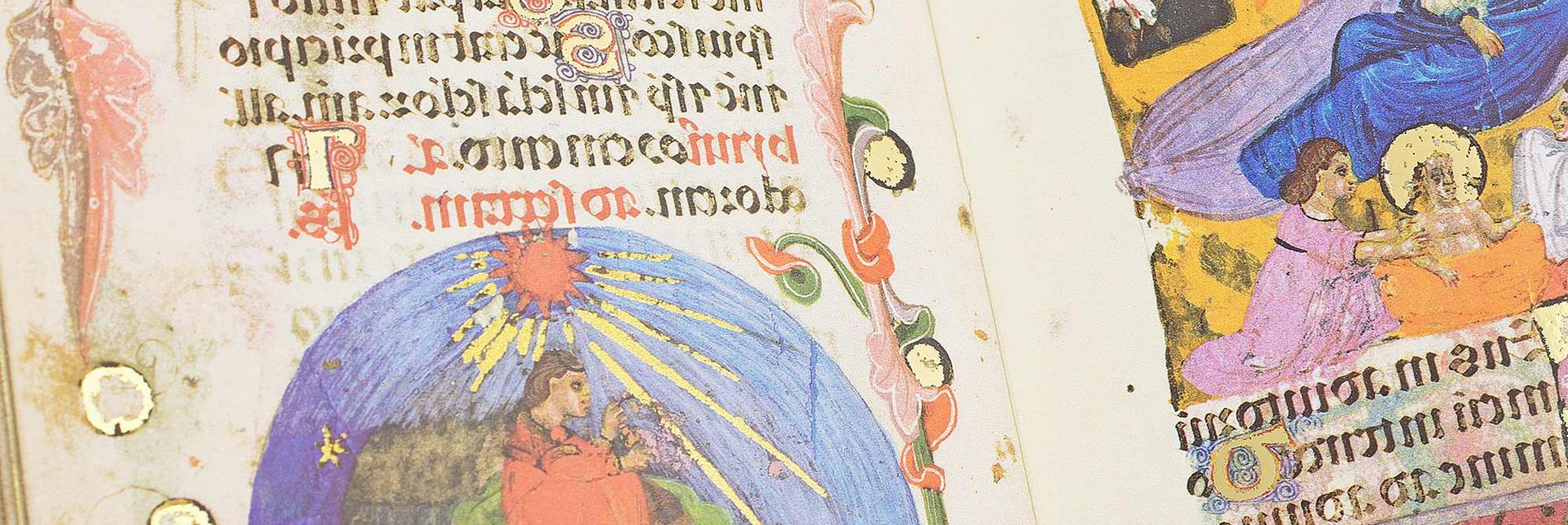 <i>“Created by a friend of Dante, illuminated with miniatures from his Divine Comedy”</i>