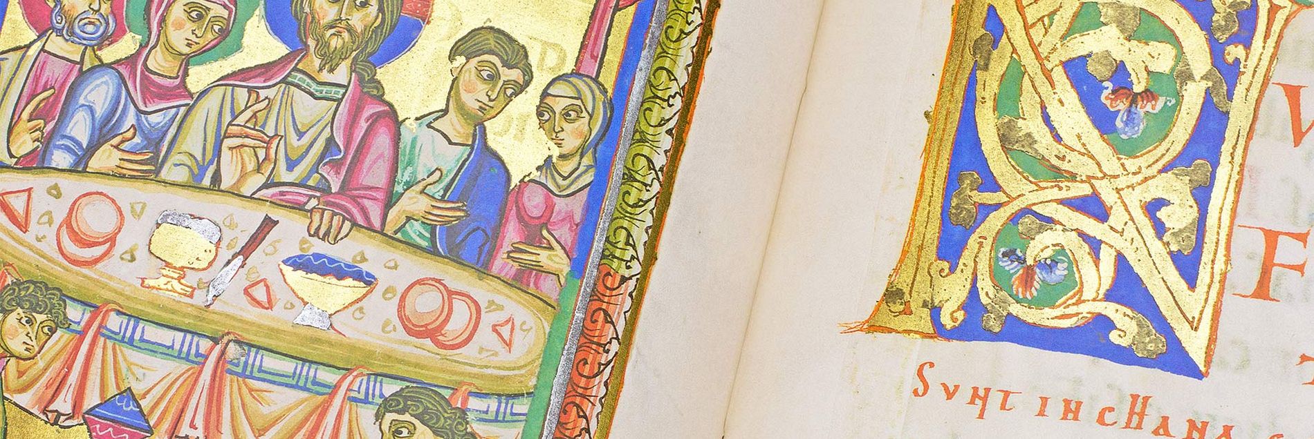 <i>“The Gospel manuscript with the most extensive picture program of the High Middle Ages”</i>