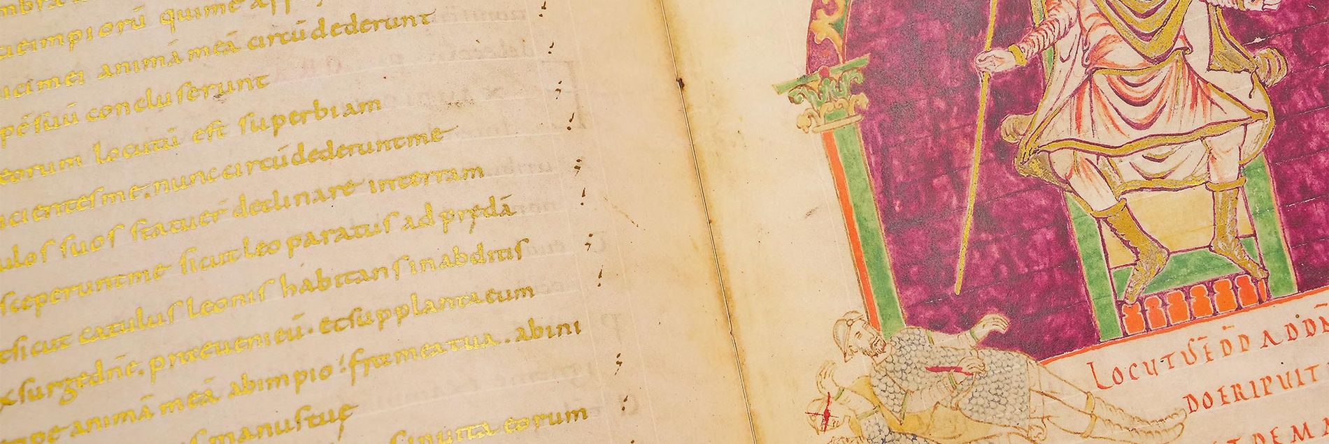 <i>“A Carolingian psalterium aureum for the famous monastery of St. Gall”</i>