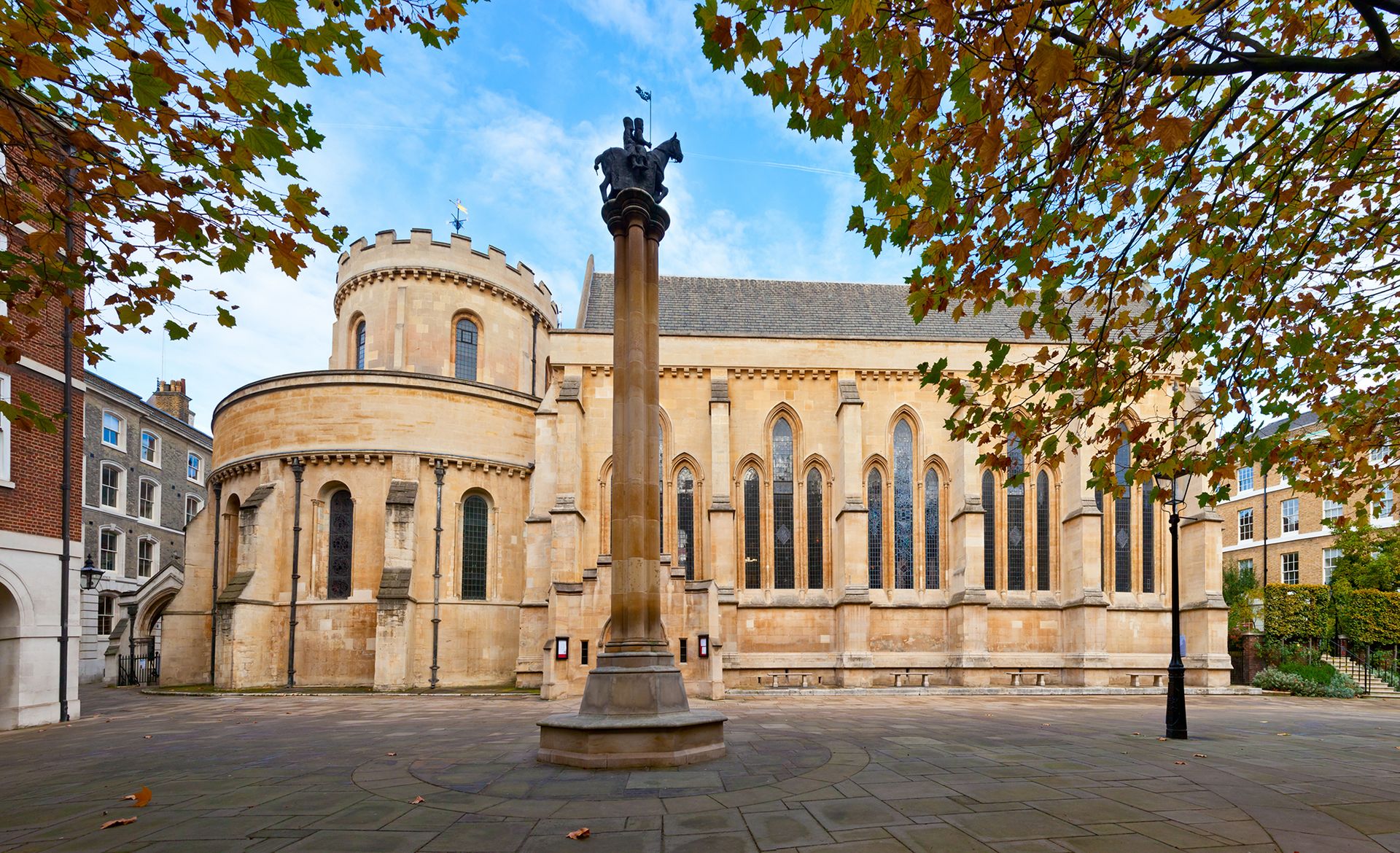 Temple Church in London. (Source: iStock/naumoid)
