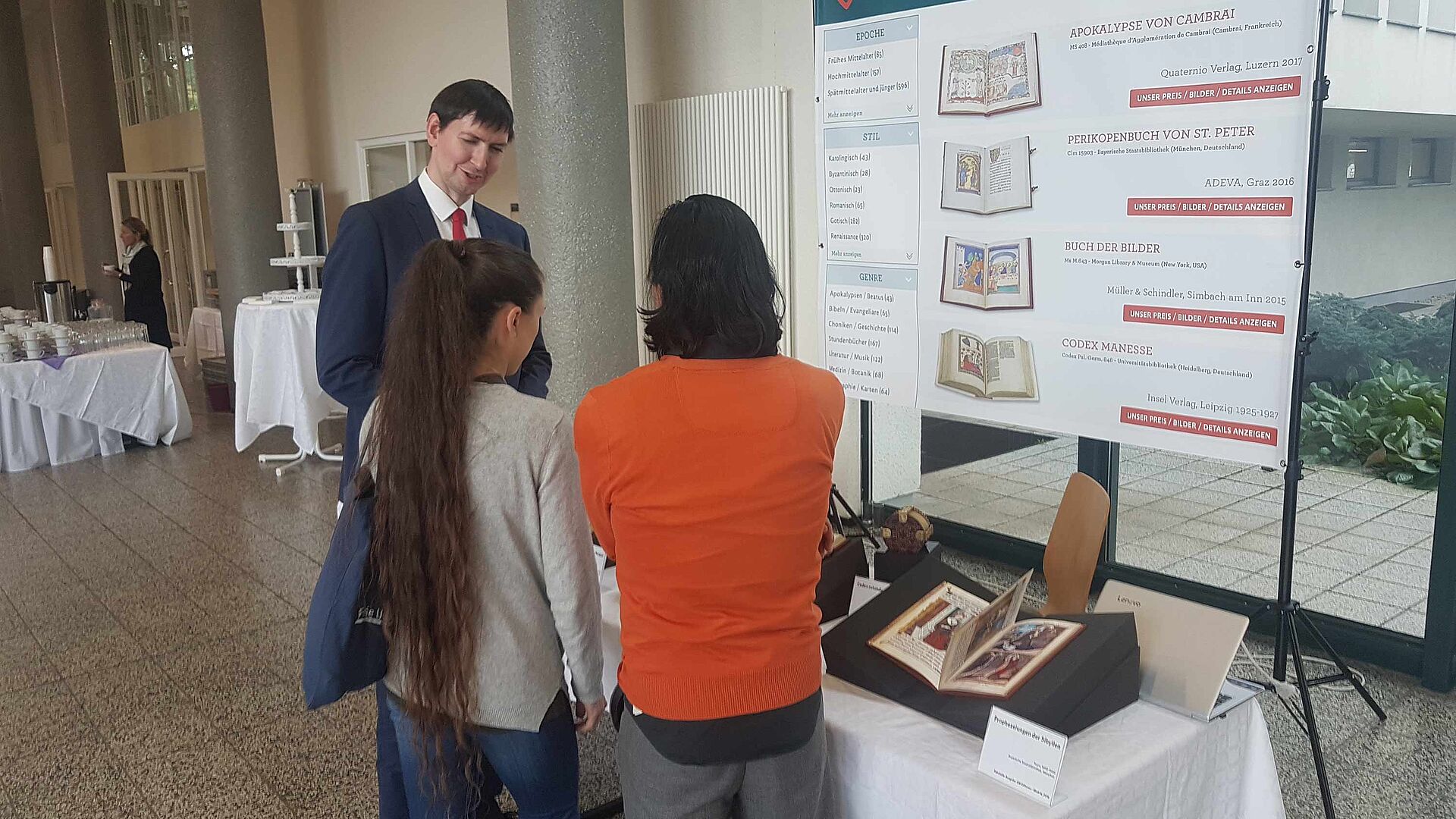 ...and meet experts, customers and interested parties