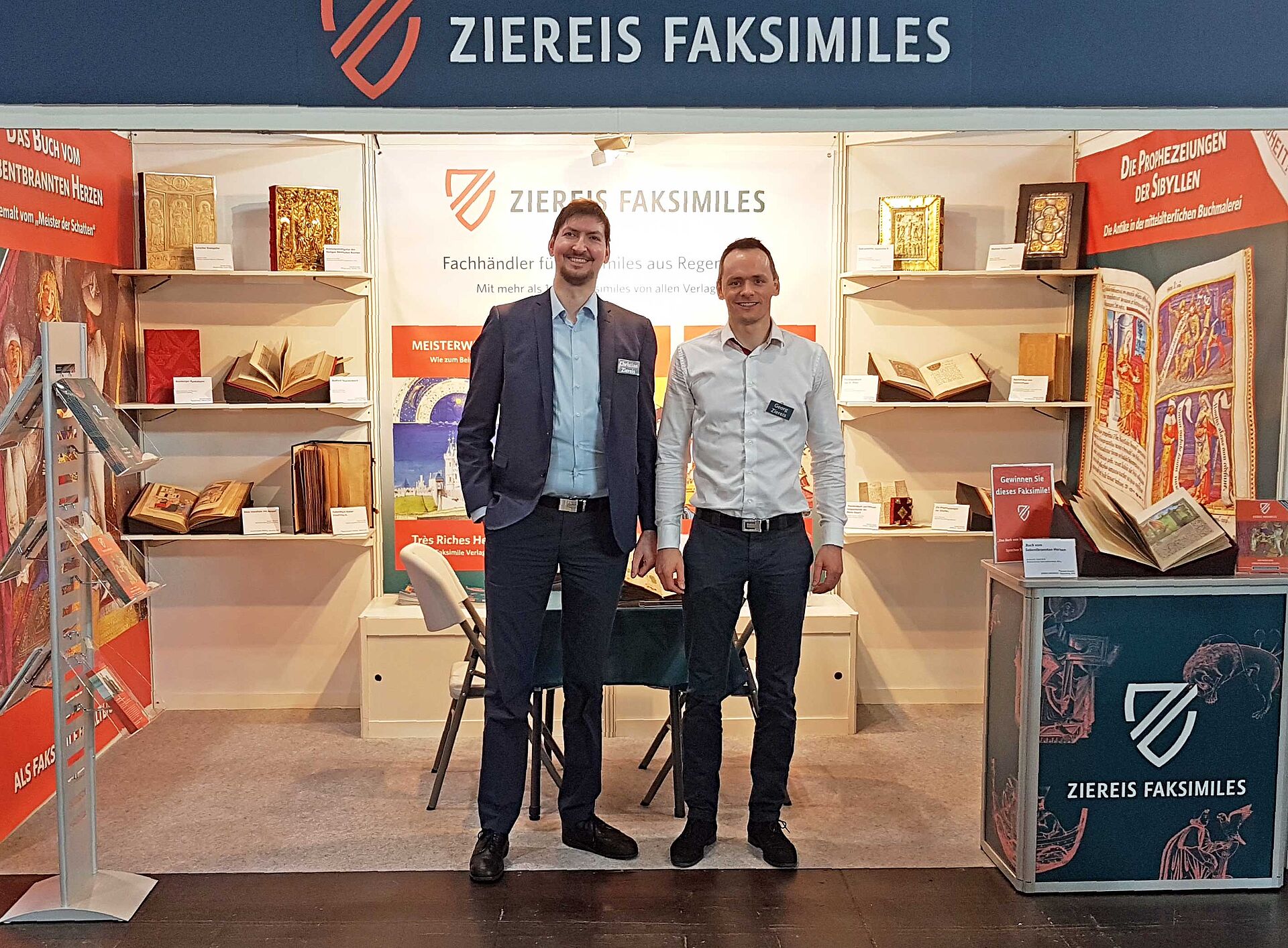 Ziereis Facsimiles Leipzig Book Fair 2018