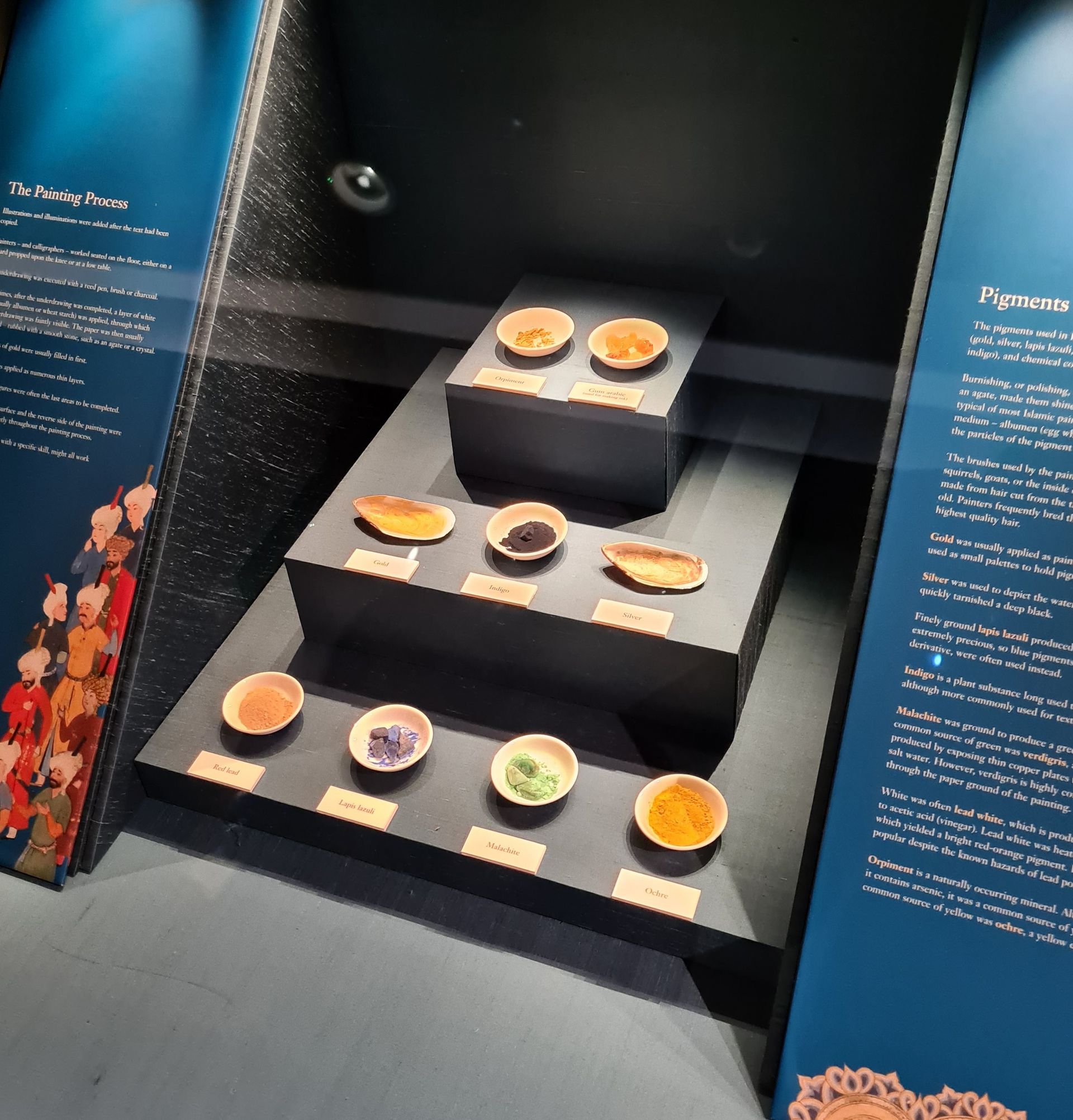 The exhibition in the Chester Beatty Library The exhibition in the Chester Beatty Library