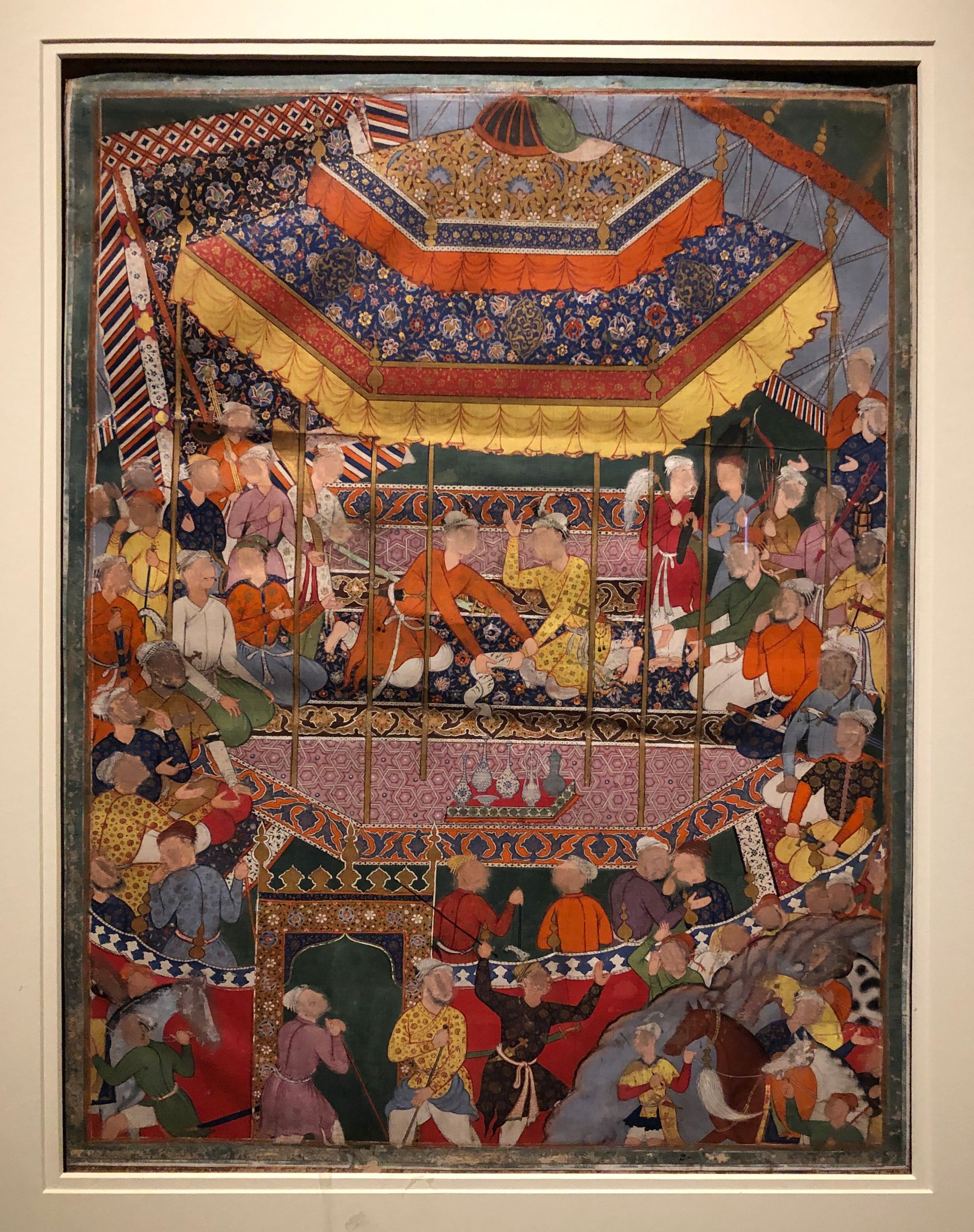 Hamza's sons Alamshah and Qubad discuss the contents of an alarming letter Hamza's sons Alamshah and Qubad discuss the contents of an alarming letter