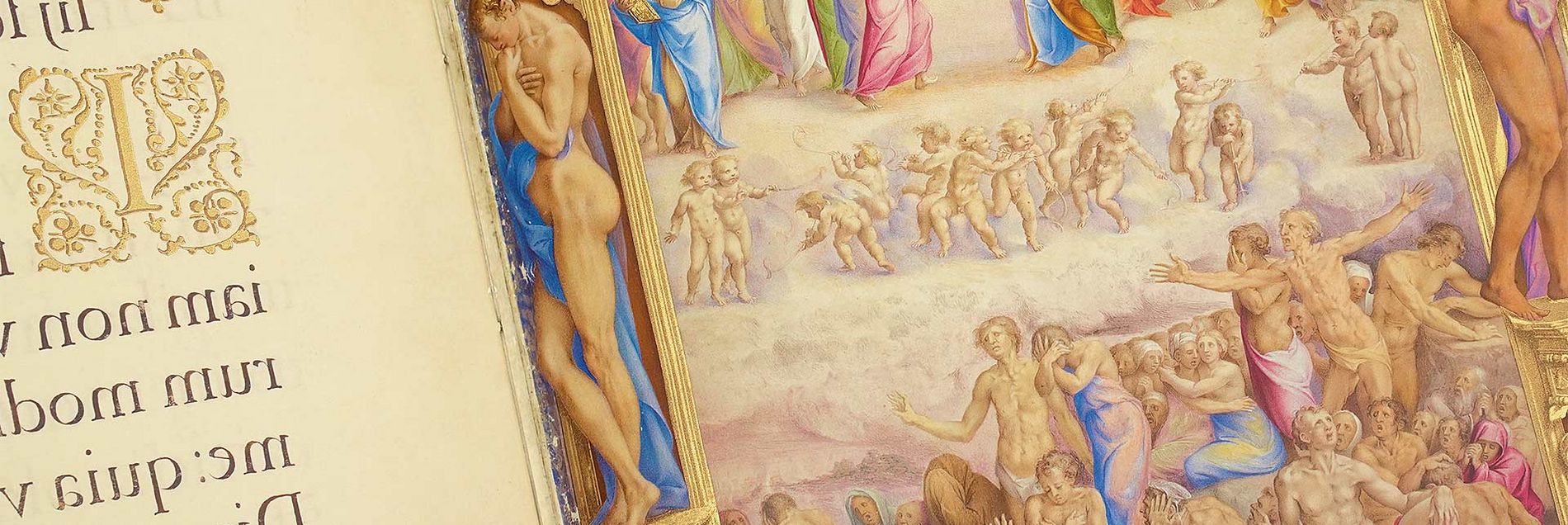<i>“The magnificent Lectionary created by Giulio Clovio for use in the Sistine Chapel”</i>