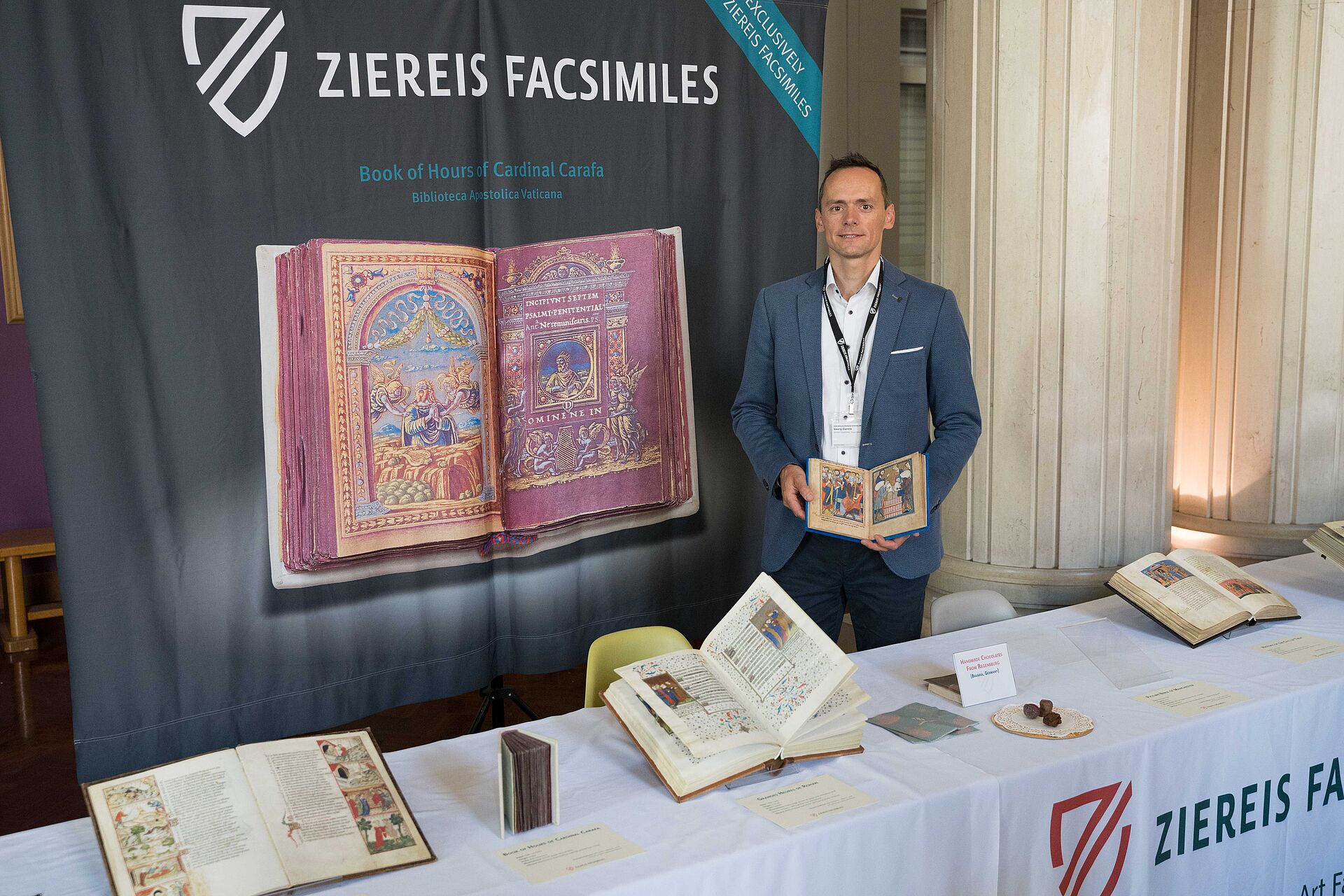 We present our facsimiles, which we brought with us