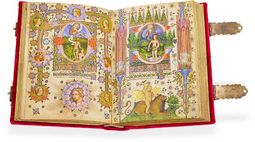 Visconti Book of Hours – Franco Cosimo Panini Editore – Mss. BR 397 e LF 22 – Biblioteca Nazionale Centrale di Firenze (Florence, Italy)