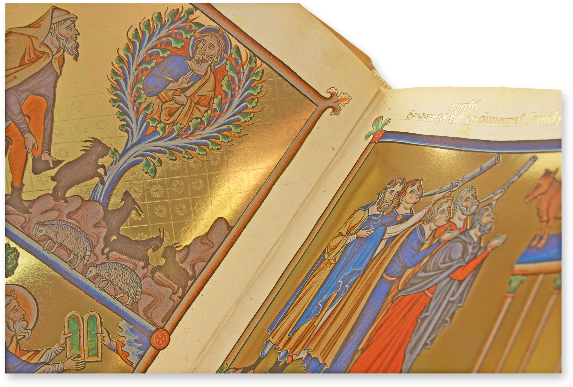 Ingeborg Psalter A magnificent wedding gift for the Danish princess Ingeborg, who married King Philip August II of France in 1193. (Ingeborg Psalter, Northern France — Ca. 1200)
