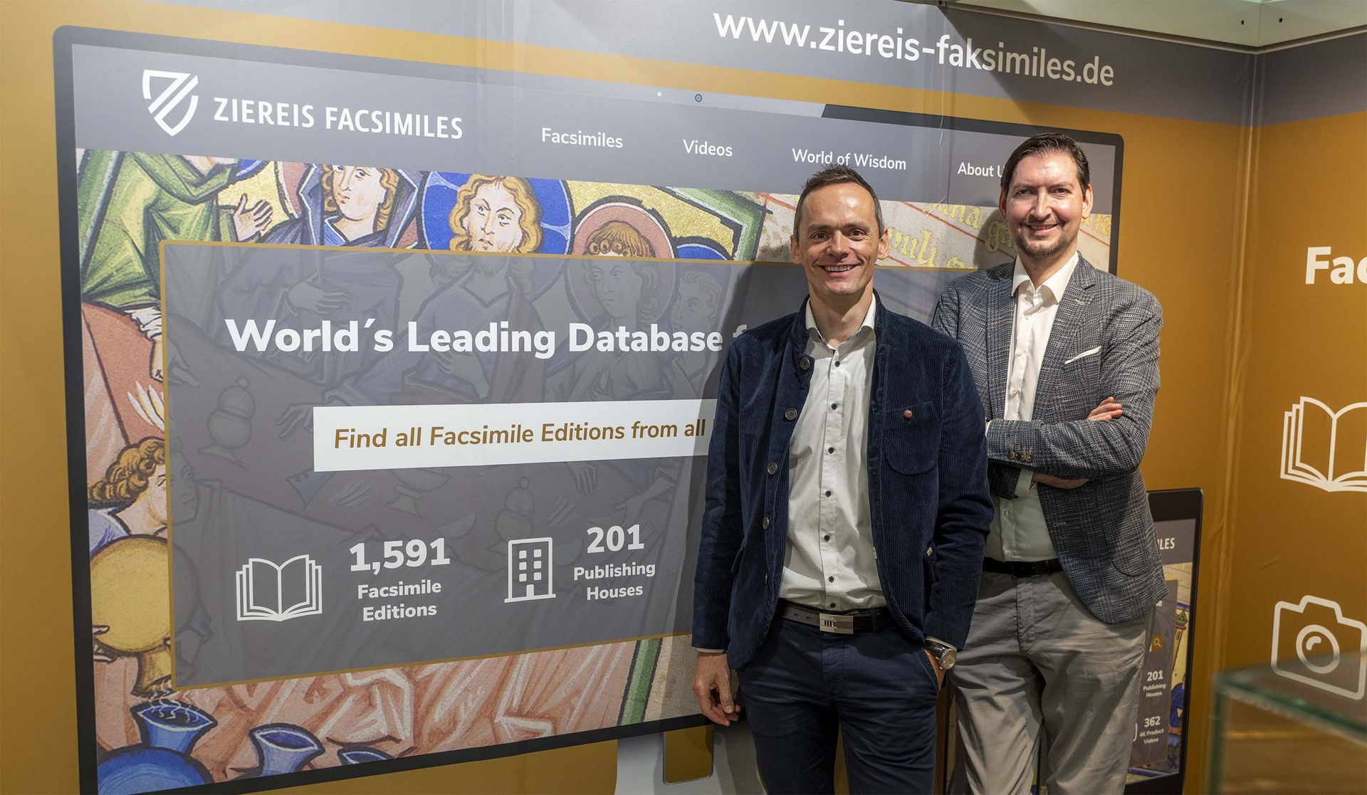 The world's leading facsimile database... The world's leading facsimile database...