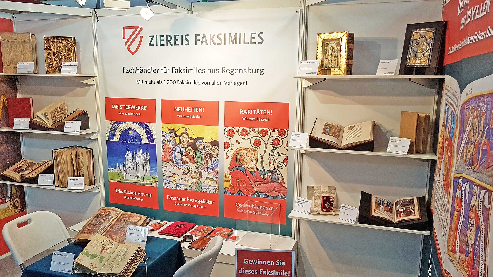 Ziereis Facsimiles Leipzig Book Fair 2018