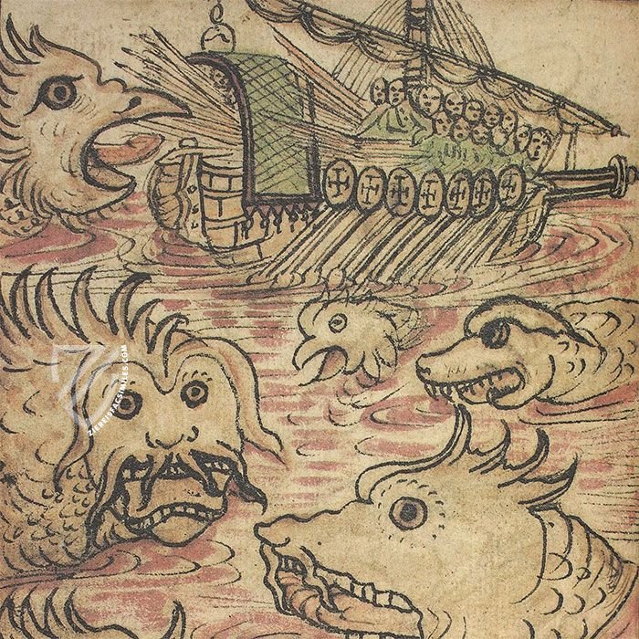 Bestiary of John of Austria – Siloé, arte y bibliofilia – Monasterio de Santa Maria de la Vid (Burgos, Spain) Bestiary of John of Austria – Siloé, arte y bibliofilia – Monasterio de Santa Maria de la Vid (Burgos, Spain)
