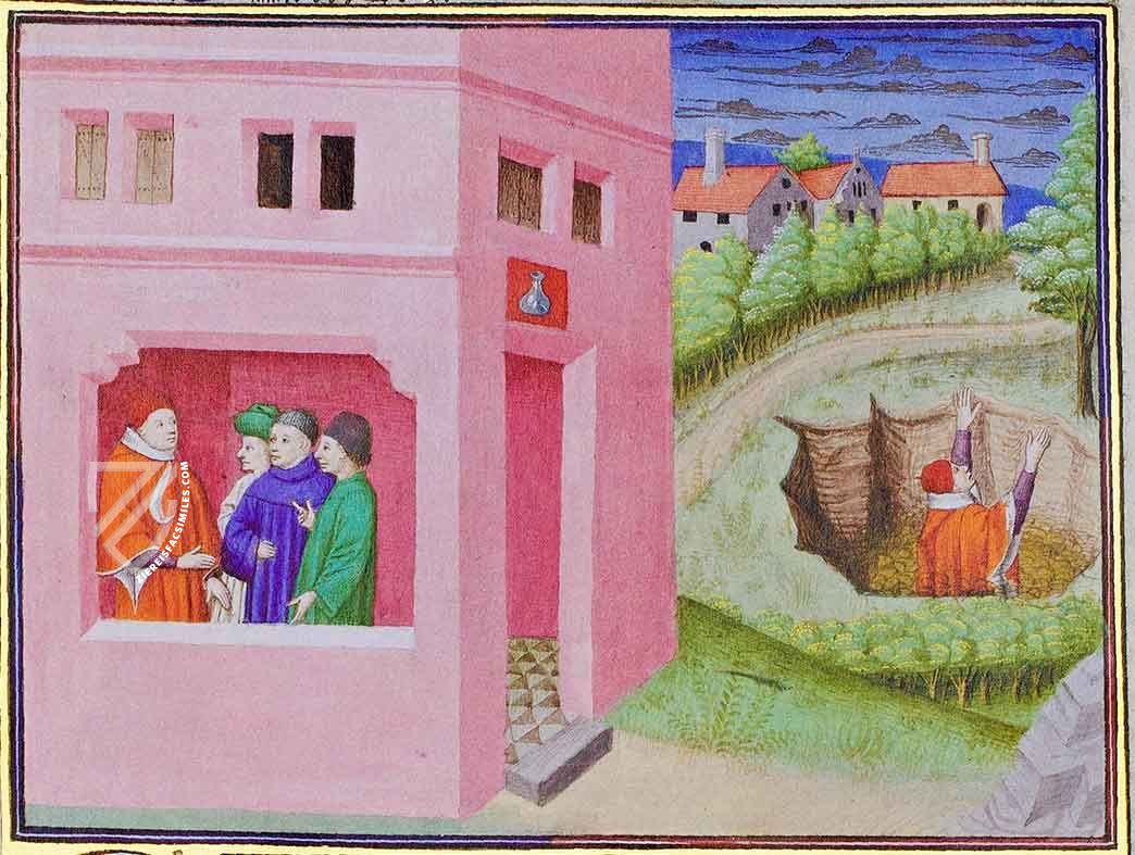 Boccaccio's Decameron - Codex Paris – Scriptorium – Ms. 5070 – Bibliothèque de l'Arsenal (Paris, France)