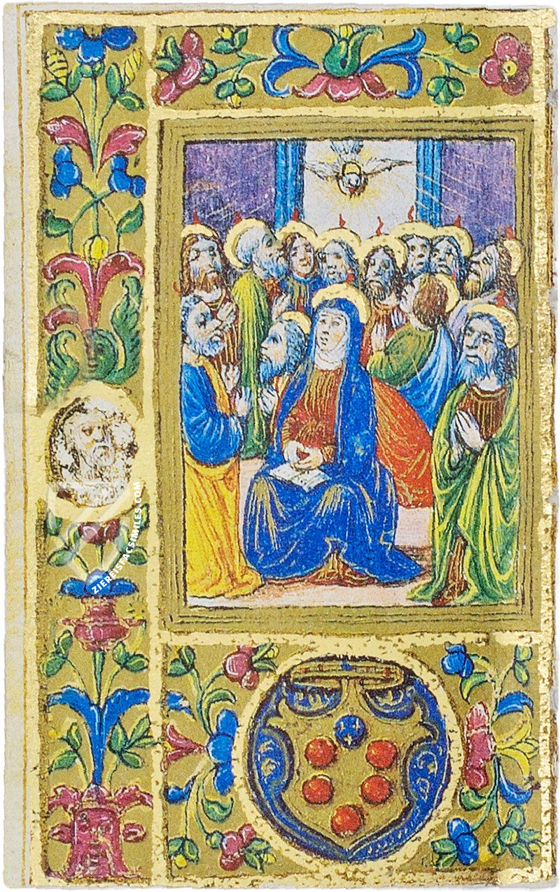 Book of Hours of Lorenzo de' Medici the Younger – Testimonio Compañía Editorial – Ms 13312 – Museo de la Fundación Lázaro Galdiano (Madrid, Spain)