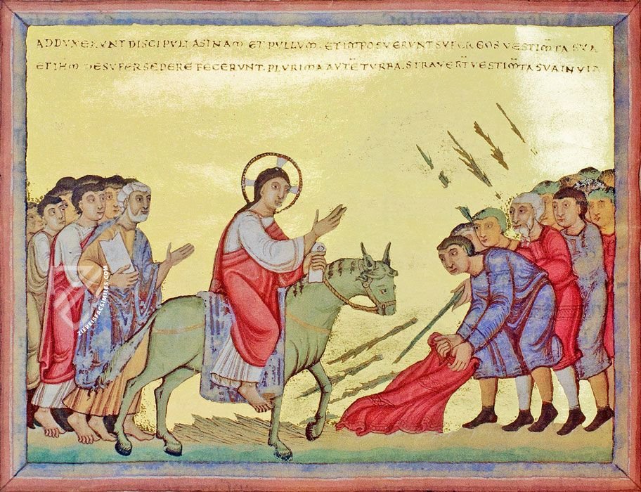 Codex Aureus Escorialensis – Testimonio Compañía Editorial – Vitr. 17 – Real Biblioteca del Monasterio (San Lorenzo de El Escorial, Spain) Codex Aureus Escorialensis – Testimonio Compañía Editorial – Vitr. 17 – Real Biblioteca del Monasterio (San Lorenzo de El Escorial, Spain)