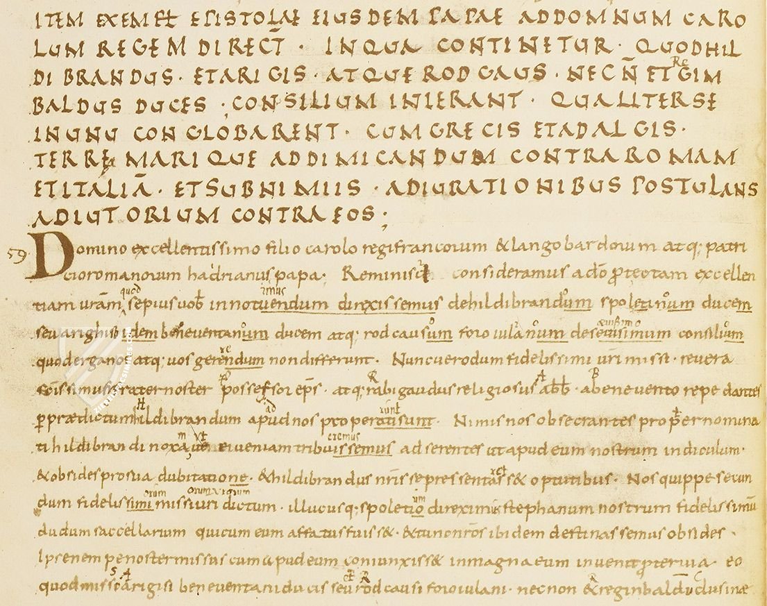 Codex Epistolaris Carolinus – Akademische Druck- u. Verlagsanstalt (ADEVA) – Cod. Vindob. 449, Jur. Can 83 – Österreichische Nationalbibliothek (Vienna, Austria)