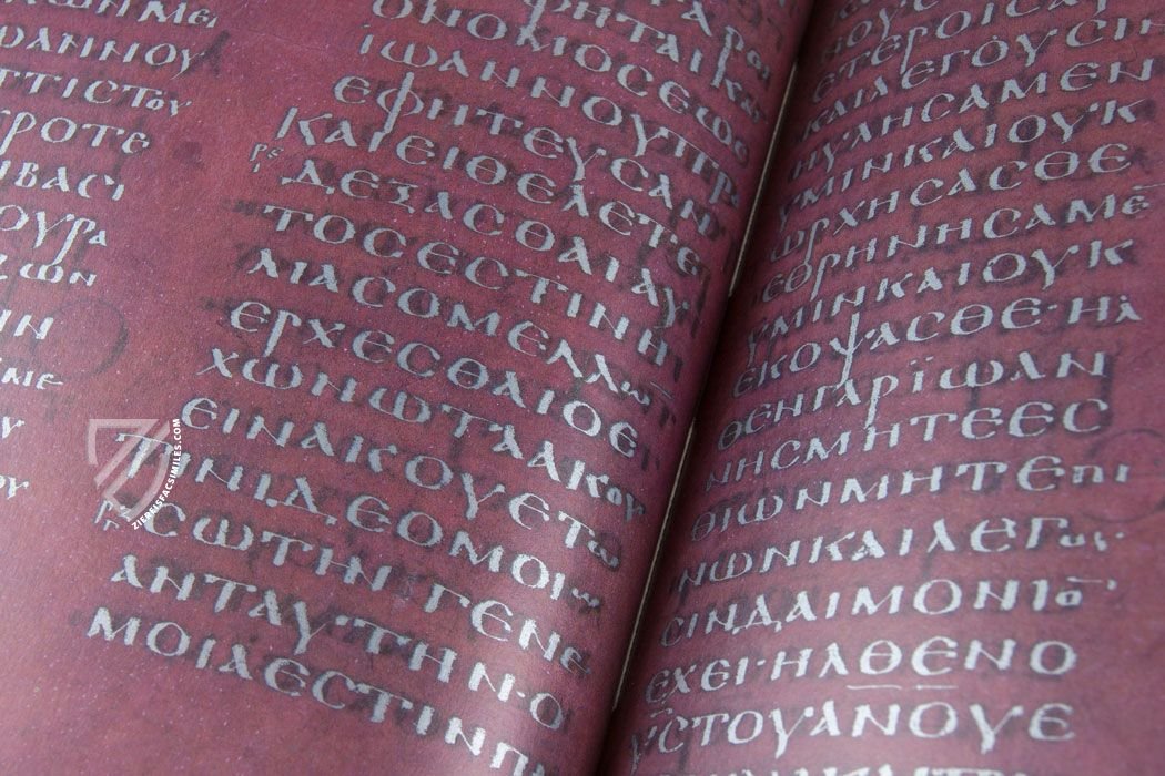 Codex Purpureus Rossanensis – Akademische Druck- u. Verlagsanstalt (ADEVA) – Museo dell'Arcivescovado di Rossano Calabro (Rossano Calabro, Italy)