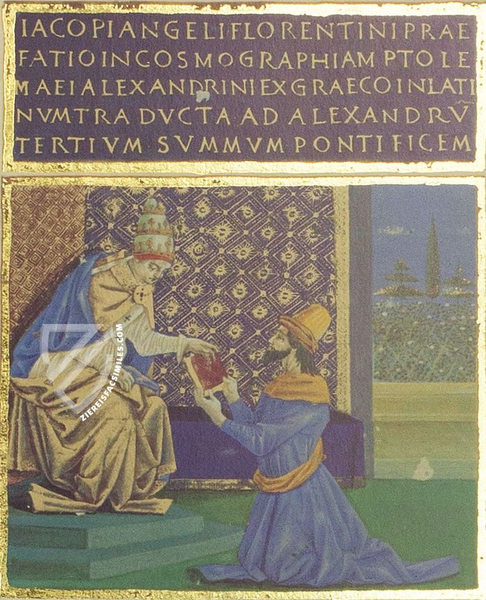 Cosmography of Claudius Ptolemy β Belser Verlag / WK Wertkontor β Urb. lat. 277 β Biblioteca Apostolica Vaticana (Vatican City, State of the Vatican City) Cosmography of Claudius Ptolemy β Belser Verlag / WK Wertkontor β Urb. lat. 277 β Biblioteca Apostolica Vaticana (Vatican City, State of the Vatican City)