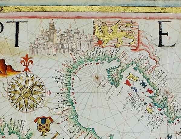 Atlas del Mediterraneo de Diego Homen