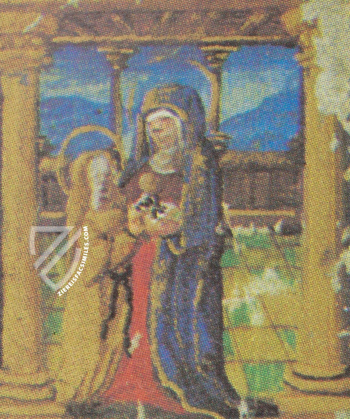 Francis of Assisi and Saint Anne – Belser Verlag – Vat. lat. 11254 – Biblioteca Apostolica Vaticana (Vatican City, State of the Vatican City)