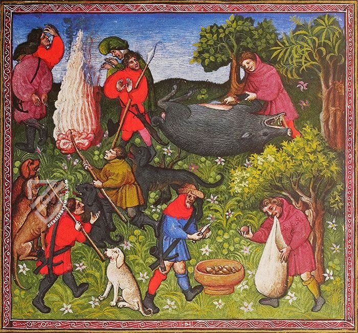 Gaston Phoebus - Le livre de la chasse – Akademische Druck- u. Verlagsanstalt (ADEVA) – Ms. fr. 616 – Bibliothèque nationale de France (Paris, France)