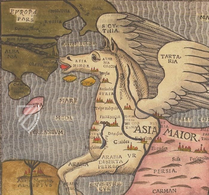 Mapas de Heinrich Bünting