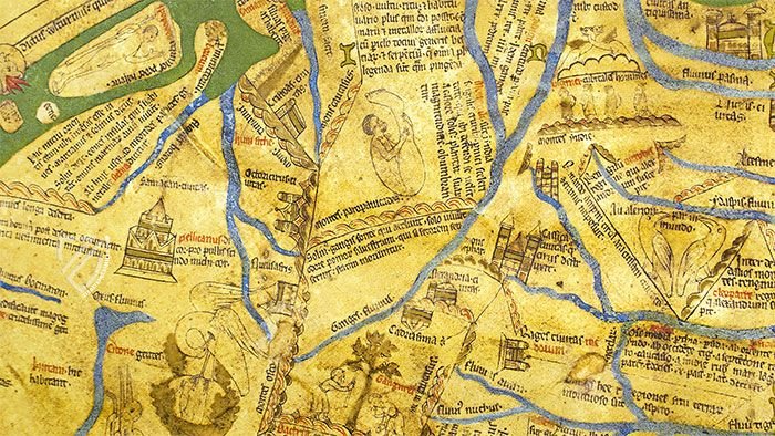 Hereford World Map: Mappa Mundi – The Folio Society – Hereford Cathedral (Hereford, United Kingdom)