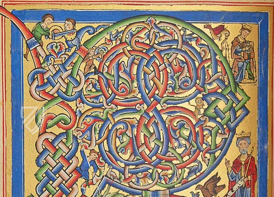 Landgrave Psalter – Akademische Druck- u. Verlagsanstalt (ADEVA) – HB II 24 – Württembergische Landesbibliothek (Stuttgart, Germany)