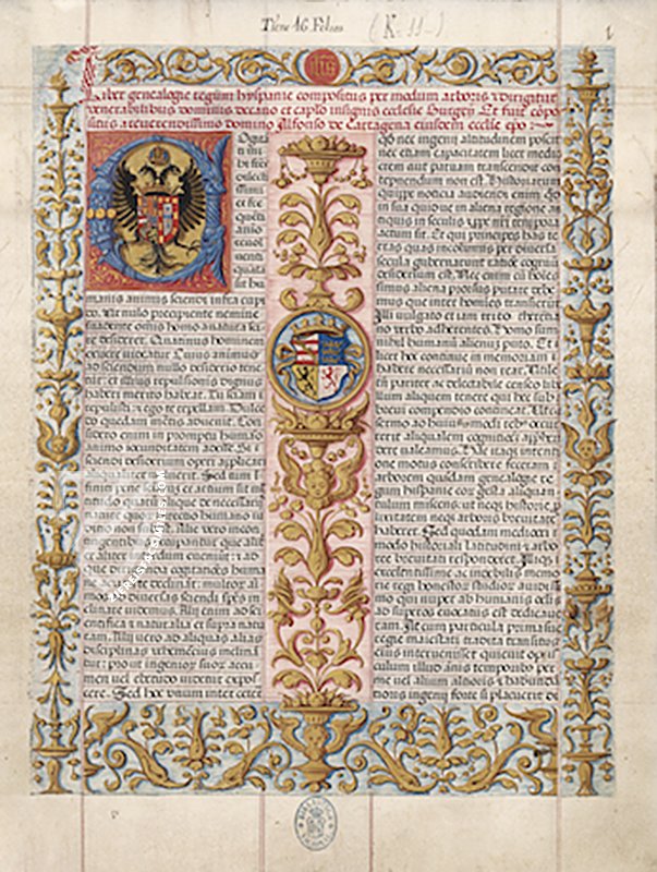Liber Genealogiae Regum Hispaniae – Scriptorium – Ms. Vit. 19-2 – Biblioteca Nacional de España (Madrid, Spain) Liber Genealogiae Regum Hispaniae – Scriptorium – Ms. Vit. 19-2 – Biblioteca Nacional de España (Madrid, Spain)