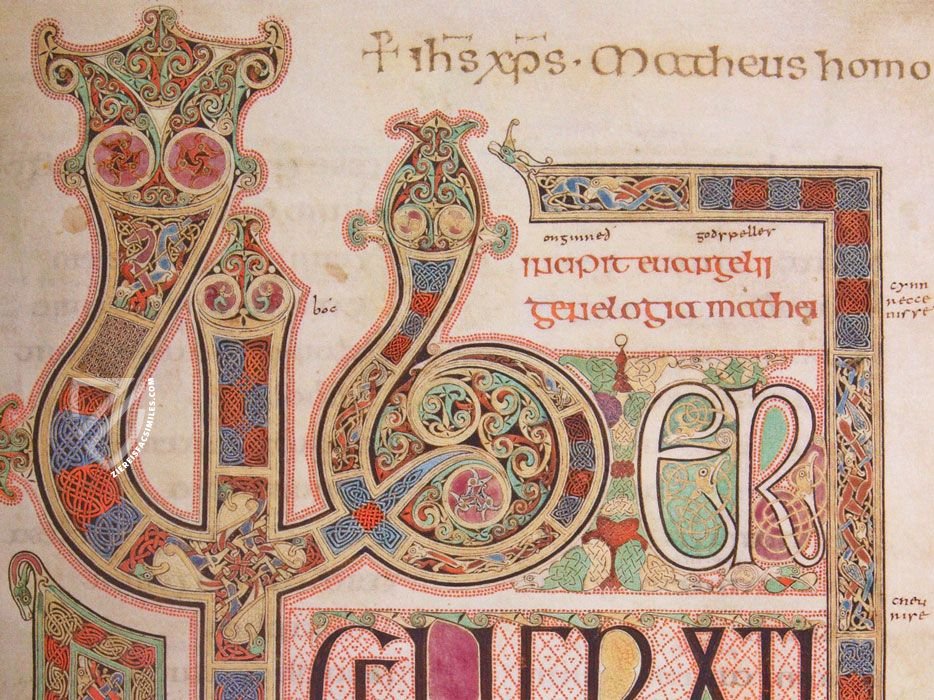 Lindisfarne Gospels – Faksimile Verlag – Cotton MS Nero D. iv – British Library (London, United Kingdom)