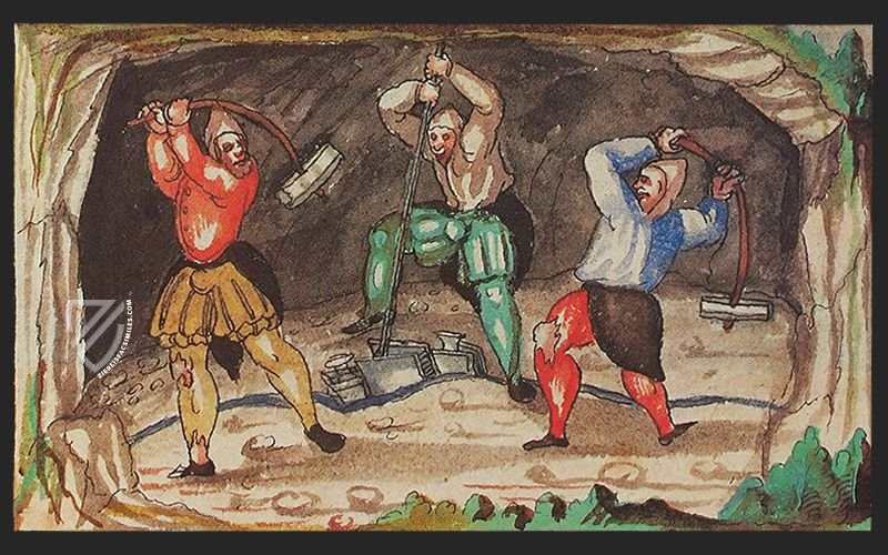 Mining Book of Schwaz – Akademische Druck- u. Verlagsanstalt (ADEVA) – Cod. Vindob. 10.852 – Österreichische Nationalbibliothek (Vienna, Austria)