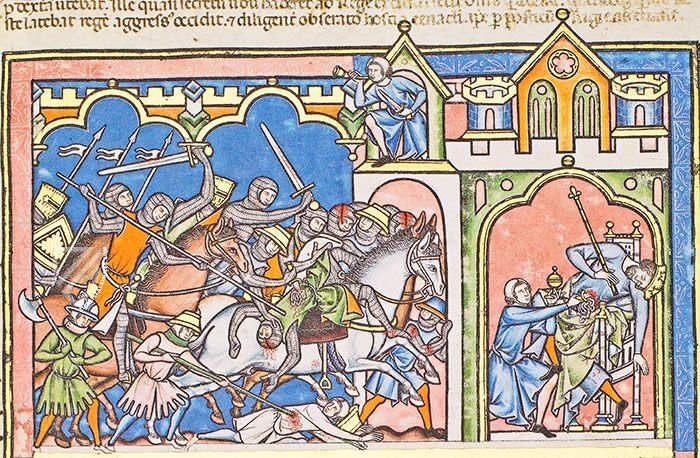 Morgan Crusader's Bible – Scriptorium – MS M.638|Ms Nouv. Acq. Lat. 2294, fols 2, 3|Ludwig I 6 - 83.MA.55 – Morgan Library & Museum (New York, USA) / Bibliothèque Nationale de France (Paris, France) / Getty Museum (Los Angeles, USA) Morgan Crusader's Bible – Scriptorium – MS M.638|Ms Nouv. Acq. Lat. 2294, fols 2, 3|Ludwig I 6 - 83.MA.55 – Morgan Library & Museum (New York, USA) / Bibliothèque Nationale de France (Paris, France) / Getty Museum (Los Angeles, USA)