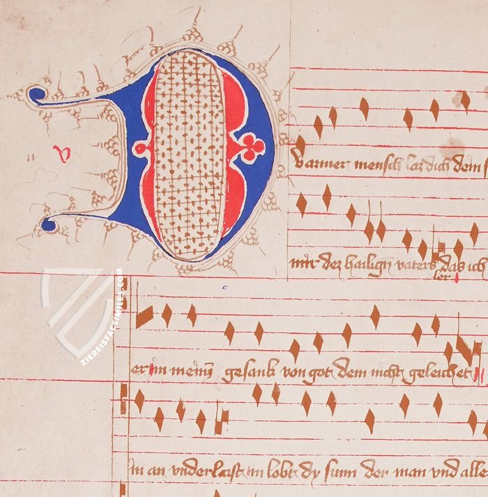 Oswald of Wolkenstein: Manuscript A – Akademische Druck- u. Verlagsanstalt (ADEVA) – Cod. Vindob. 2777 – Österreichische Nationalbibliothek (Vienna, Austria)