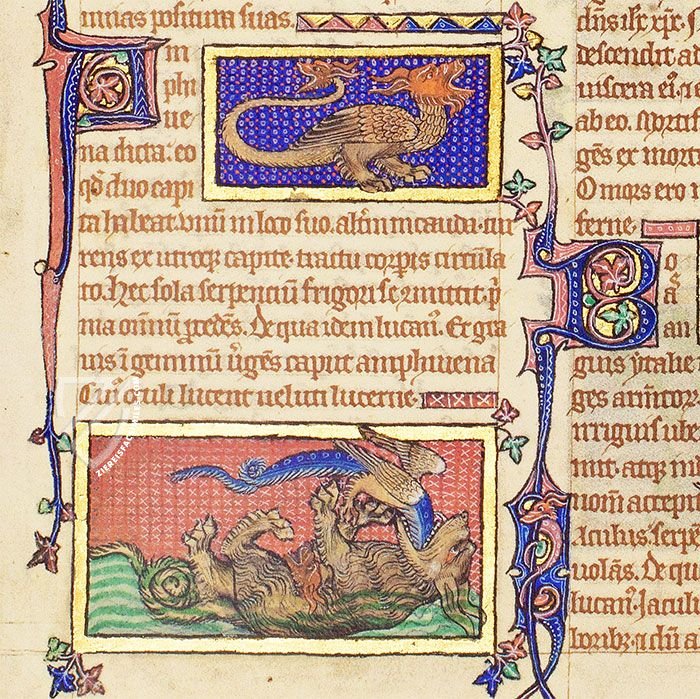 Peterborough Bestiary – Faksimile Verlag – MS 53, ff. 189r-209v – Parker Library, Corpus Christi College (Cambridge, United Kingdom)