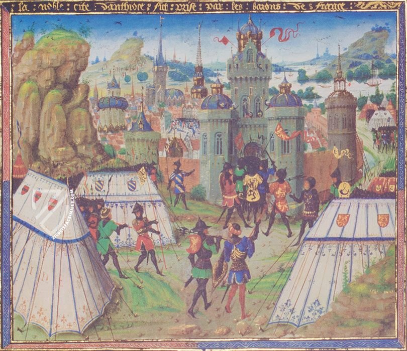 Chronicles of the Crusader Kingdom of Jerusalem – Scriptorium – Cod. 2533 – Österreichische Nationalbibliothek (Vienna, Austria)