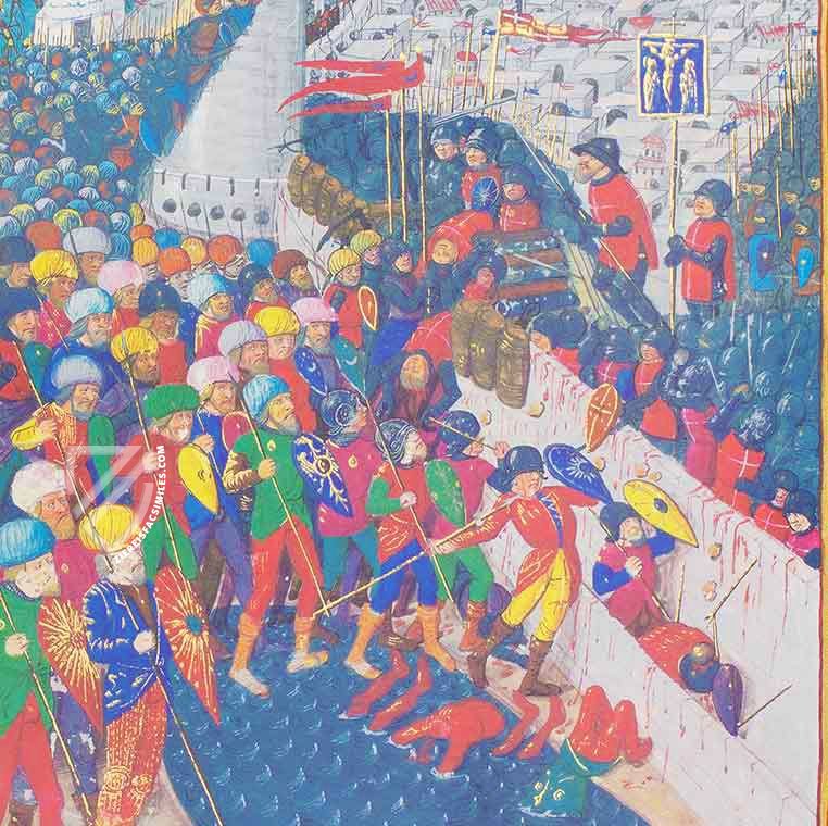 The Crusades: The Siege of Rhodes – Club Bibliófilo Versol – Lat. 6067 – Bibliothèque nationale de France (Paris, France)