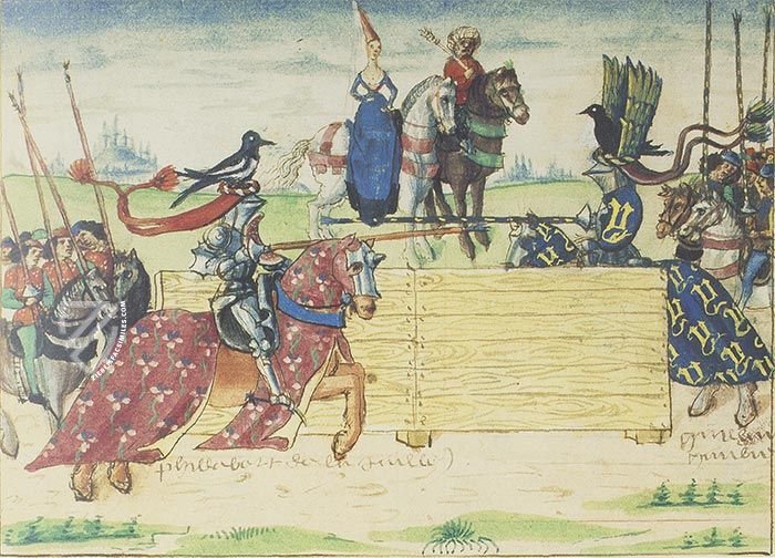 Tournament Book of René d´Anjou – Akademische Druck- u. Verlagsanstalt (ADEVA) – Cod. Fr. F. XIV. Nr. 4 – National Library of Russia (St. Petersburg, Russia)