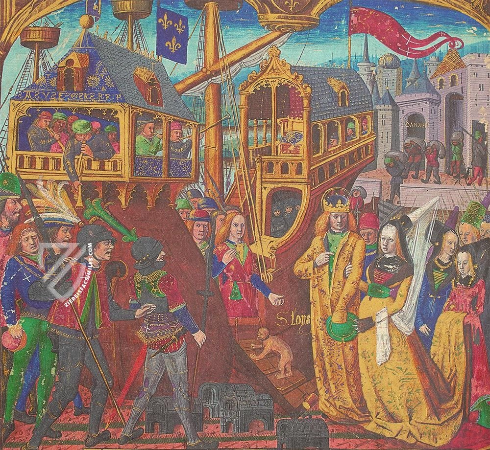 Life and Miracles of St. Louis – Siloé, arte y bibliofilia – Français 2829 – Bibliothèque nationale de France (Paris, France) Life and Miracles of St. Louis – Siloé, arte y bibliofilia – Français 2829 – Bibliothèque nationale de France (Paris, France)