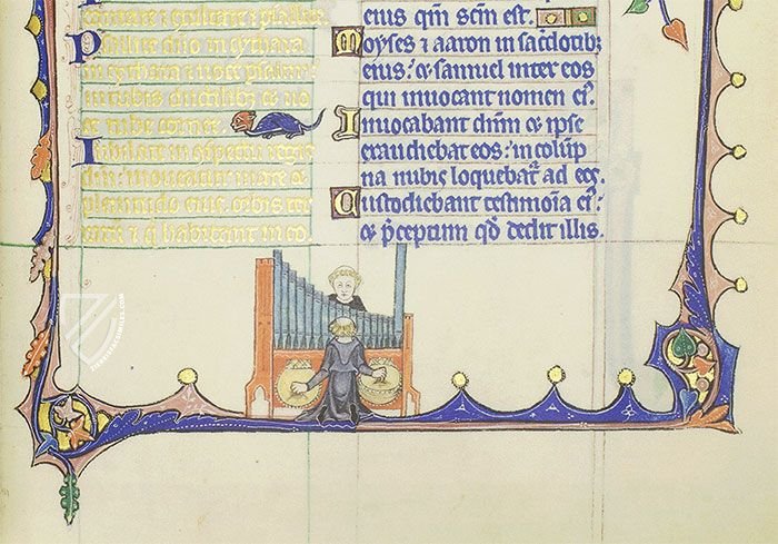 Peterborough Psalter in Brussels – Quaternio Verlag Luzern – Ms. 9961-62 – Bibliothèque Royale de Belgique (Brussels, Belgium)