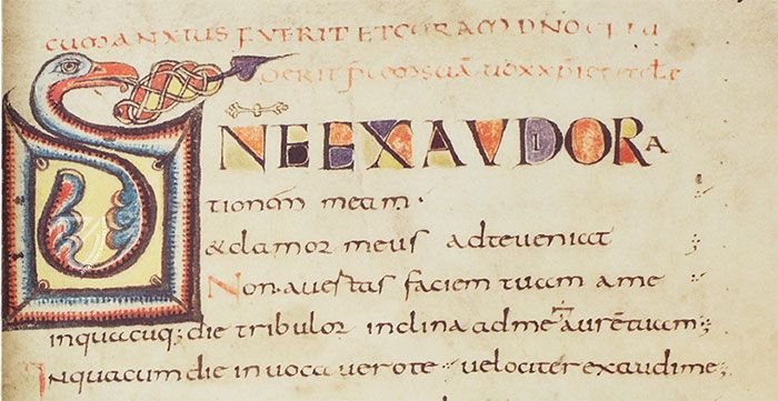 Stuttgart Psalter – E. Schreiber Graphische Kunstanstalten – Bibl. fol. 23 – Württembergische Landesbibliothek (Stuttgart, Germany)